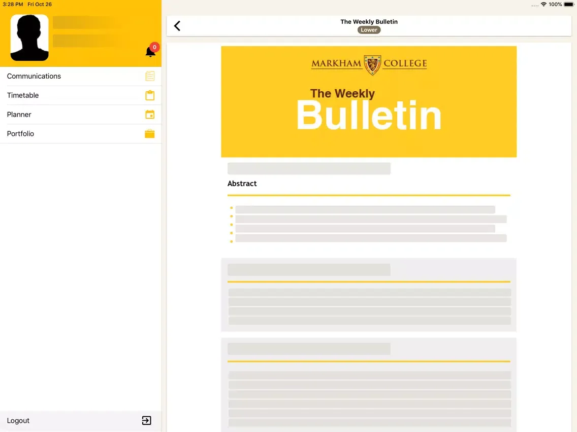 Markham TeachingTools iPad スクリーンショット