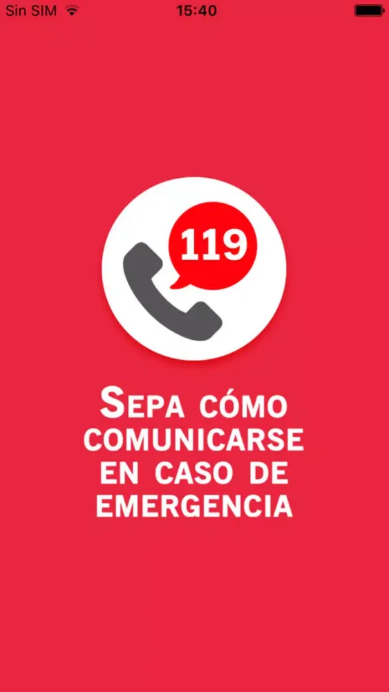 Alerta 119 Screenshots