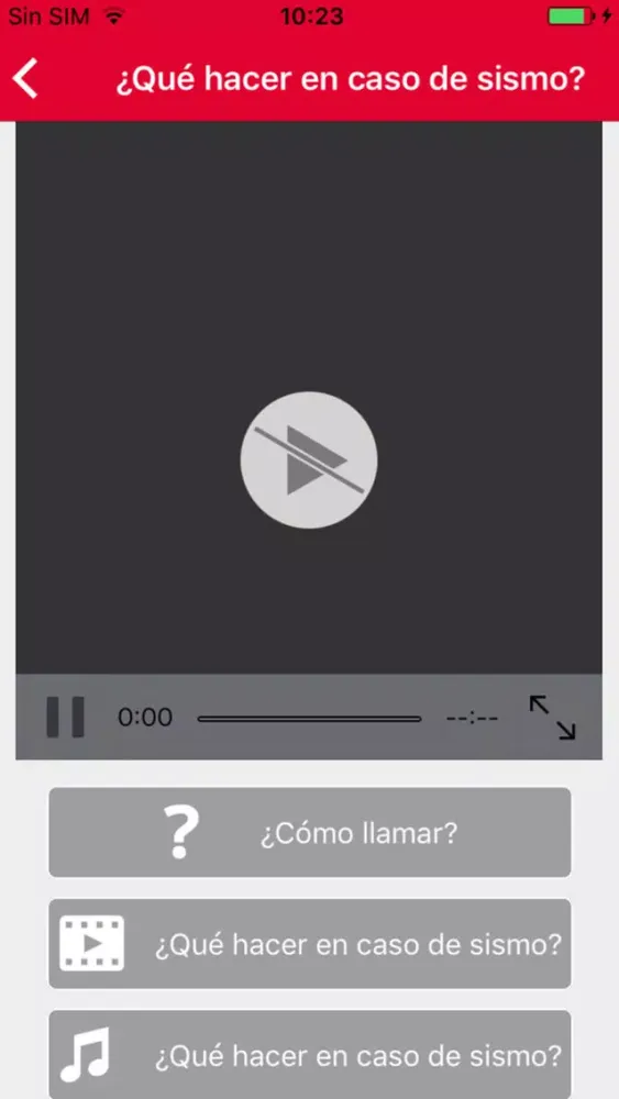 Alerta 119 Screenshots