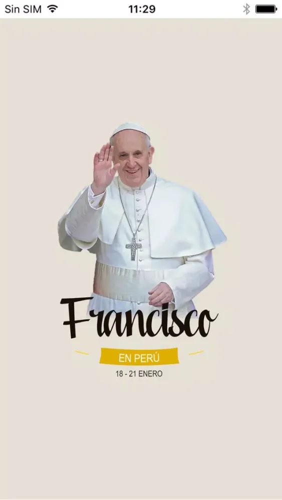 Papa Francisco en Perú应用截图