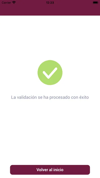 Capturas de tela do ID Perú