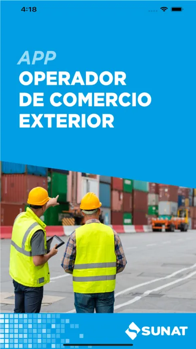 APP Operador Comercio Exterior Ekran Görüntüleri
