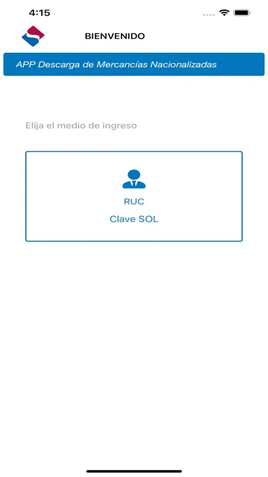 APP Operador Comercio Exterior Ekran Görüntüleri