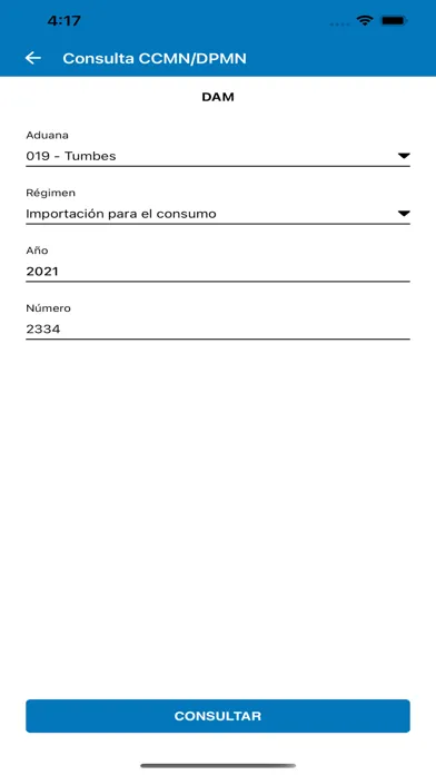 APP Operador Comercio Exterior Ekran Görüntüleri