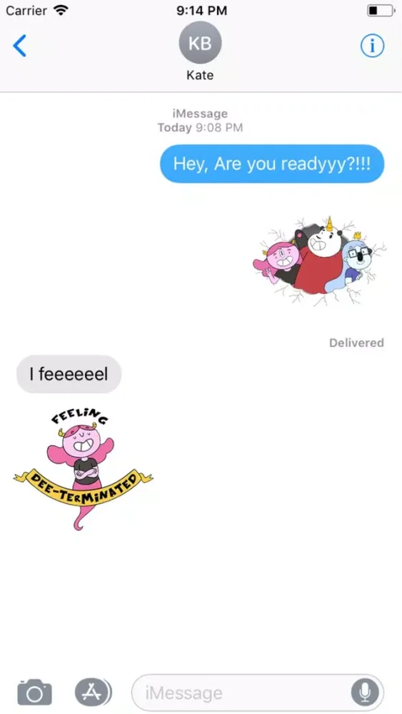 Ảnh chụp màn hình của Love Quest Sticker Pack