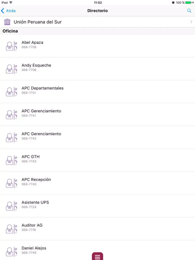 Unión Chilena iPad  스크린샷