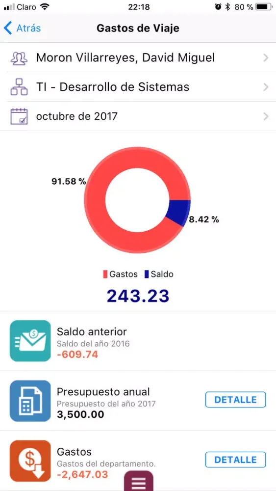 Unión Chilena 스크린샷