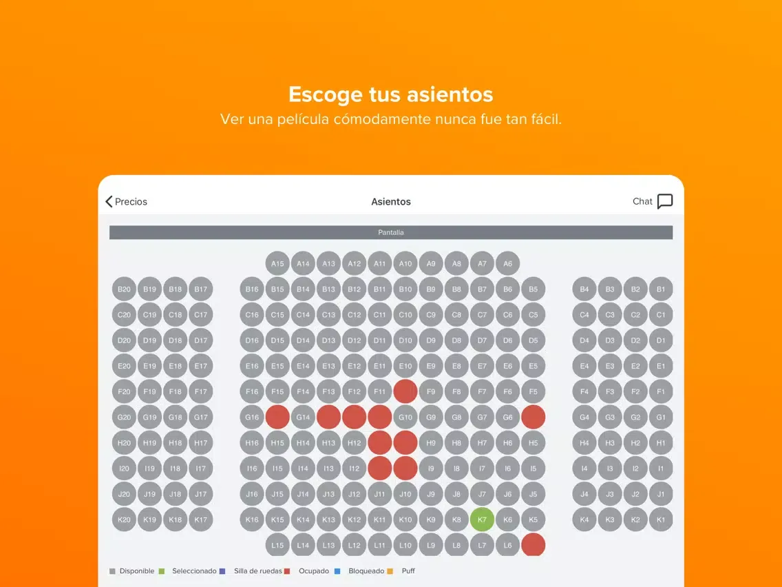 Fandango Latinoamérica - Cines iPad  Ekran Görüntüleri