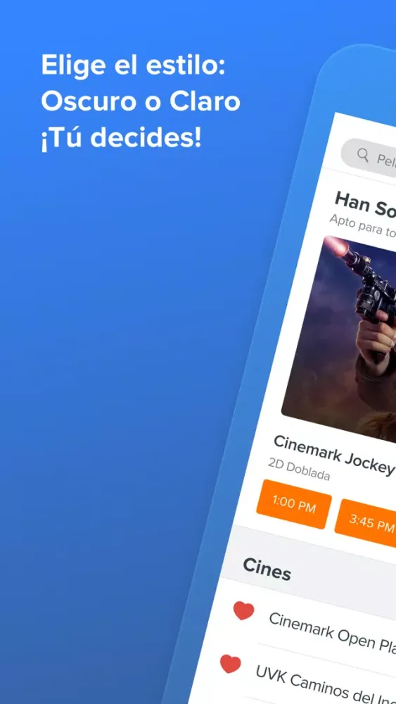 Fandango Latinoamérica - Cines Ekran Görüntüleri