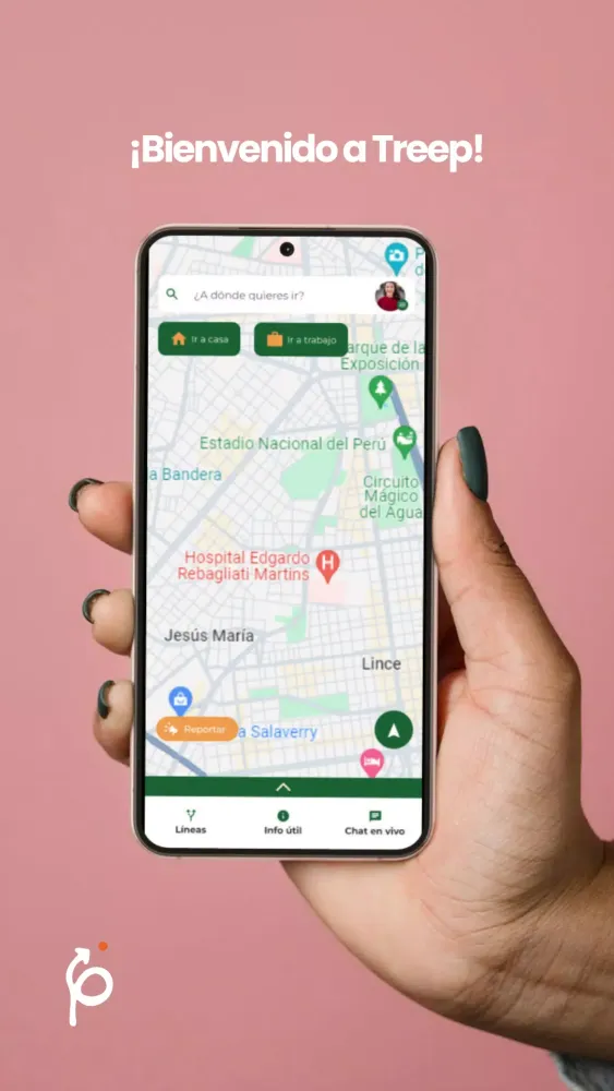 Treep: Transporte Urbano Screenshots