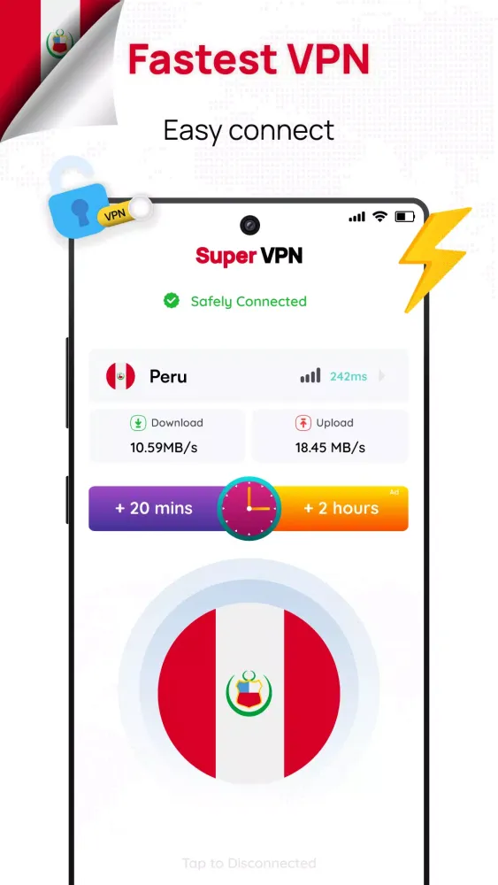 Peru VPN: Get Peru IP Screenshots