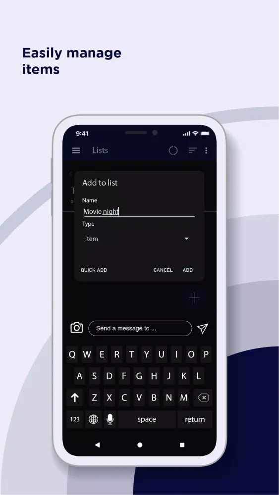 Random Lists Screenshots