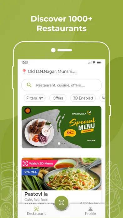 صور peAR - The AR Menu App