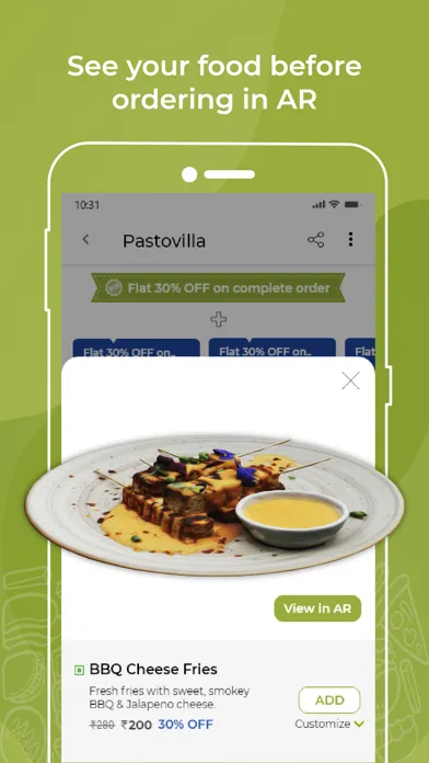 صور peAR - The AR Menu App