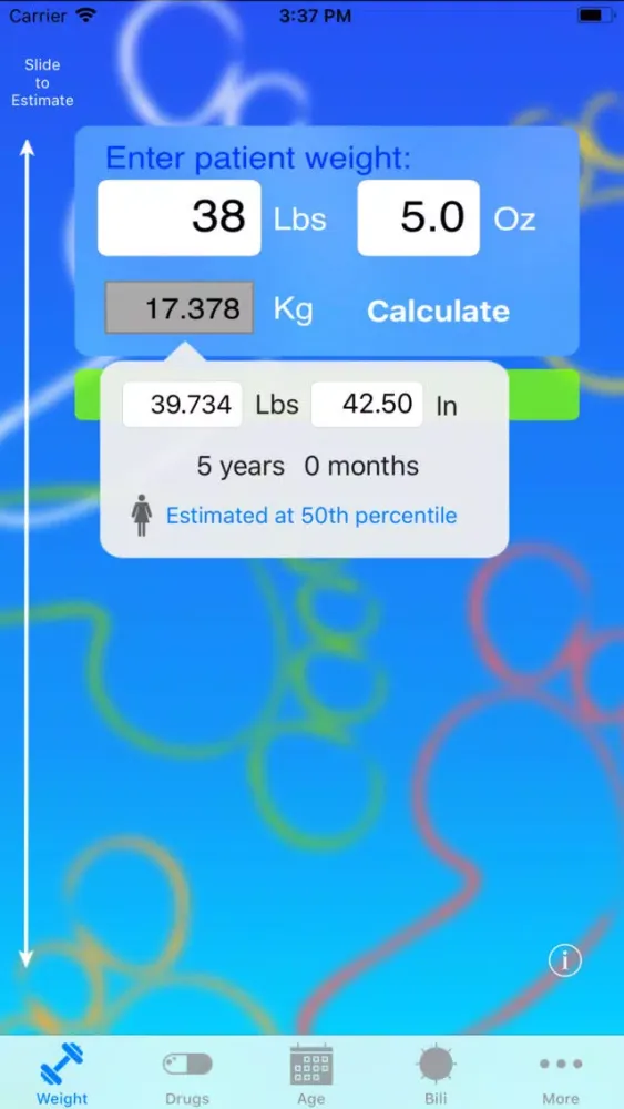 Pedi QuikCalc Ekran Görüntüleri