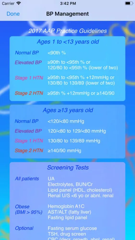 Pedi QuikCalc Ekran Görüntüleri