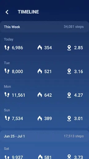 Step Counter - Pedometer 스크린샷