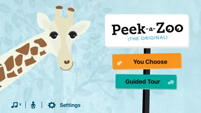 Zrzuty ekranu Peek-a-Zoo: Peekaboo Zoo Games