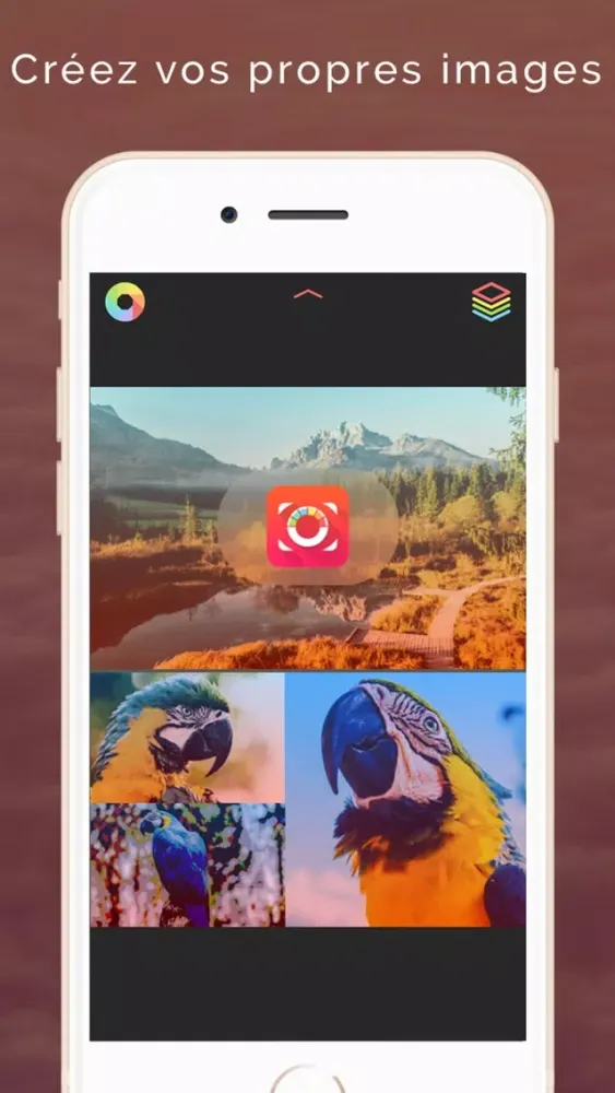 Ảnh chụp màn hình của PicsEdit - Créer des images et sublimer vos photos