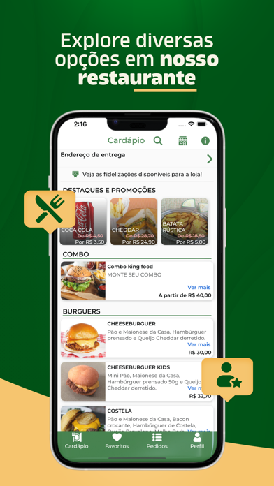 ePed Delivery Screenshots