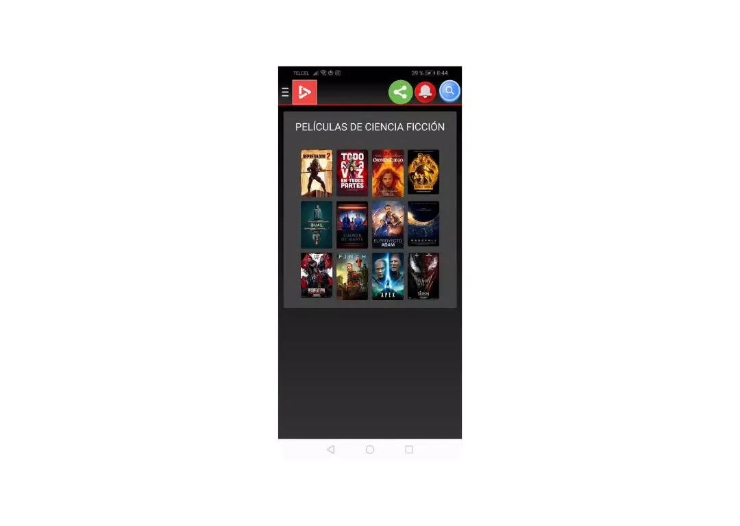Capturas de pantalla de Peliculas Y series