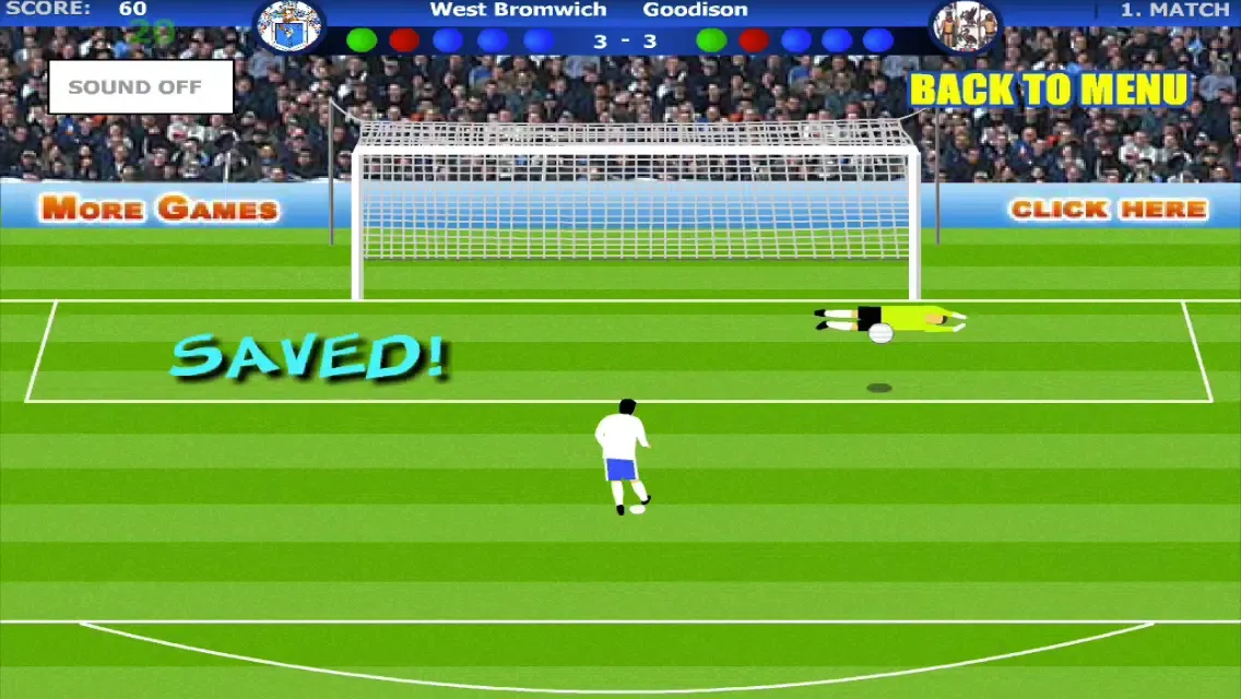 Capturas de tela do Penalty League Soccer Heads - KaiserGames™ free fun multiplayer football goal keeper ball game for champions and team manager