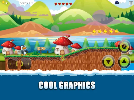Tangkapan skrin Penguin Run - Adventure Game iPad 