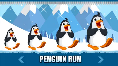 Tangkapan skrin Penguin Run - Adventure Game