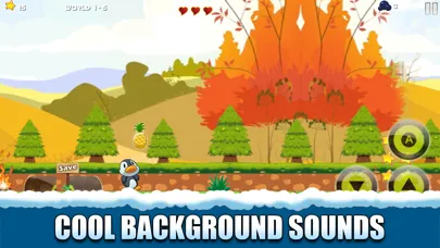 Tangkapan skrin Penguin Run - Adventure Game
