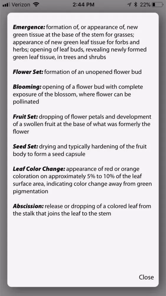 APPLES: Arctic Plant Phenology スクリーンショット