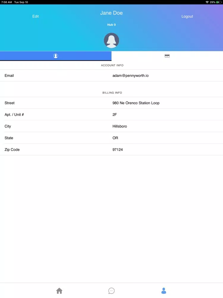 Capturas de tela do Pennyworth App iPad 