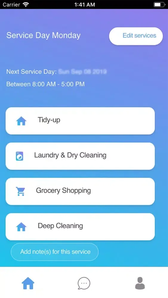 Ảnh chụp màn hình của Pennyworth App