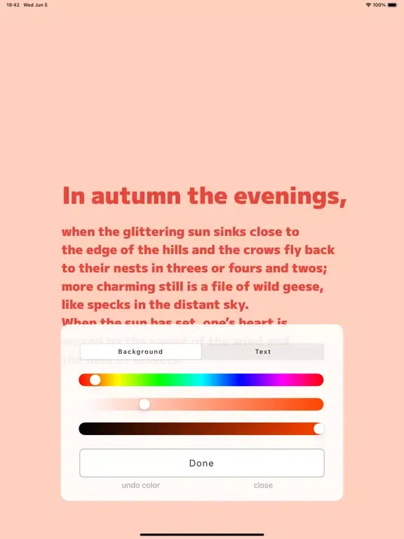 Скриншоты flexible text frame notes iPad 