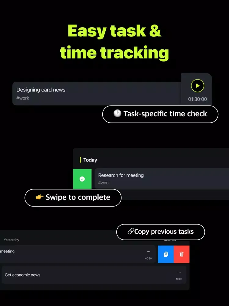Time To Do -work & study timer iPad  स्क्रीनशॉट