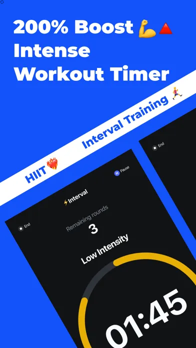 ภาพหน้าจอของ Workout Timy - Gym HIIT Timer