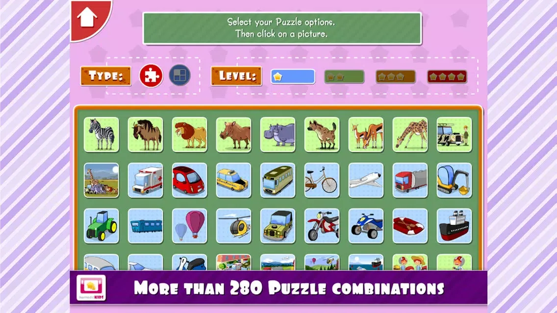 Ảnh chụp màn hình của Puzzle Collection - kids game