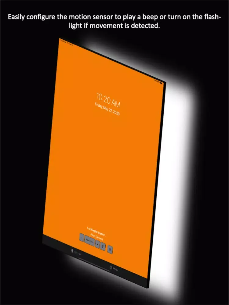 Night Light Motion Sensor iPad  Screenshots