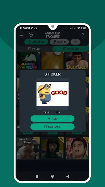 1001 Animated Stickers for WA-screenshot-1