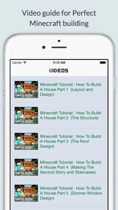 Perfect Minecraft Building - House tips & ideas guide for minecraft Screenshots