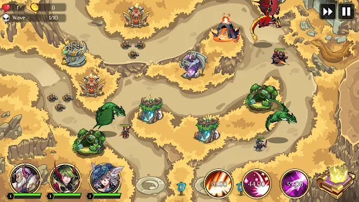 Kingdom War: Tower Defense TD应用截图