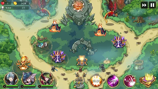 Kingdom War: Tower Defense TD应用截图