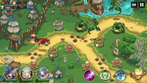 Kingdom War: Tower Defense TD应用截图