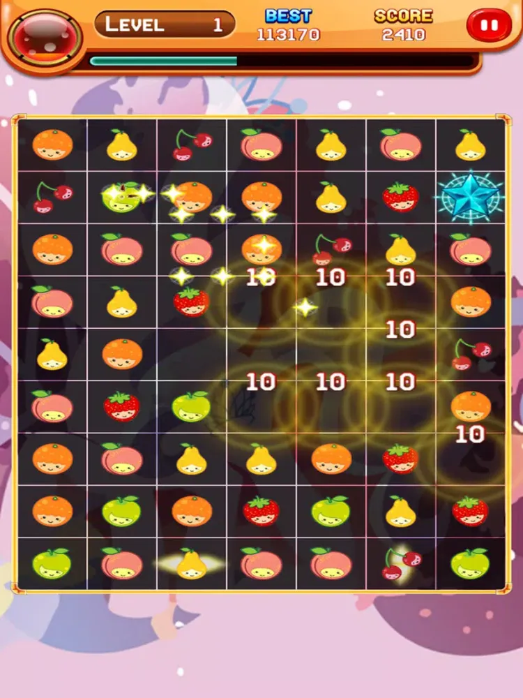 تصاویر Fruits Puzzle Bomb iPad 
