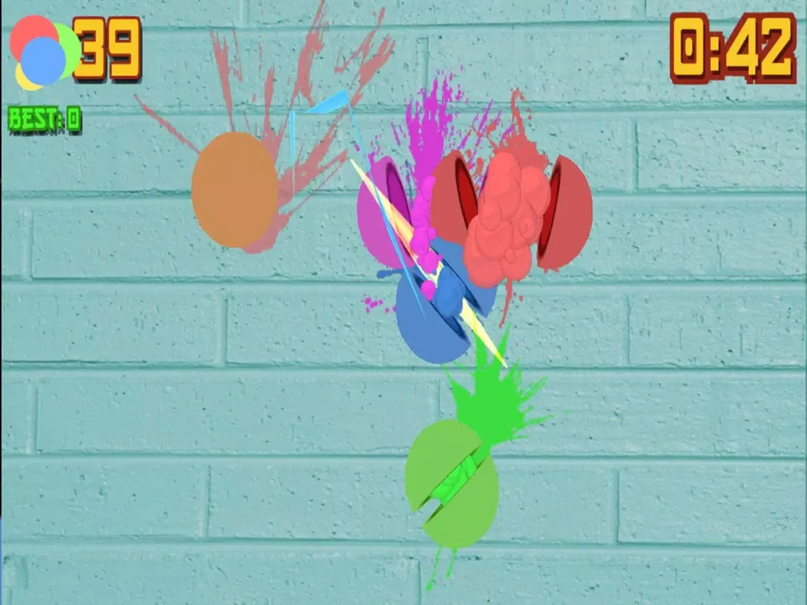 Fruits Splash Funny iPad  Ekran Görüntüleri