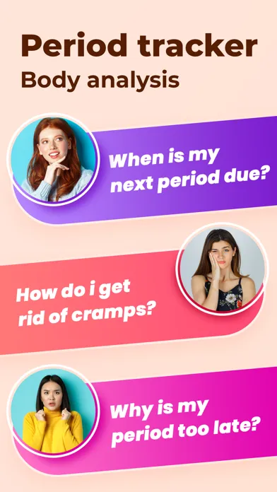 Tangkapan skrin Period Tracker & Ovulation App