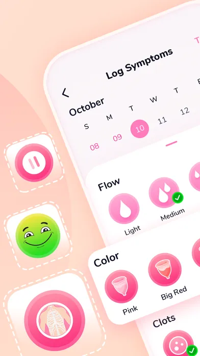 Tangkapan skrin Period Tracker & Ovulation App