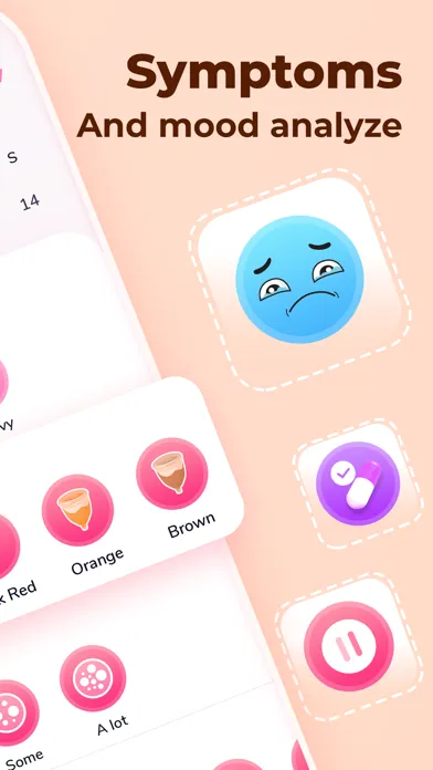Tangkapan skrin Period Tracker & Ovulation App