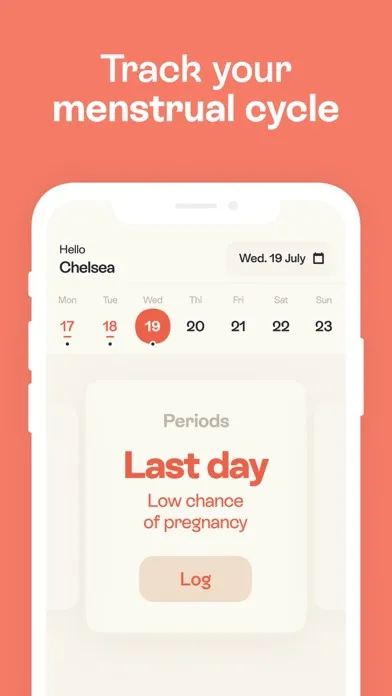 Period Tracker · Screenshots
