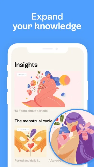 Period Tracker · Screenshots