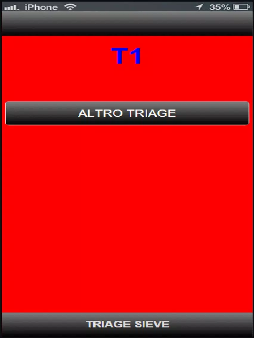 Zrzuty ekranu Sieve Triage iPad 
